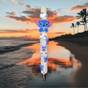 Stitch Twist Rhinestone/Acrylic Pen